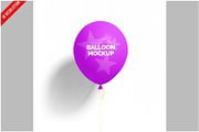 Helium Balloon Mockup, a Product Mockup by Bruno's Shop (Thumbnail 1 of 3)