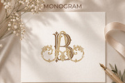 AB BA Wedding Monogram Logo, a Branding & Logo Template by LogoAV (Thumbnail 7 of 7)