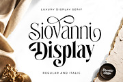 Siovanni – Luxury Display Serif, a Serif Font by Grezline Studio (Thumbnail 1 of 11)
