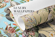 Antique Plumage – Botanical Pattern, a Pattern Graphic by YARROO (Thumbnail 2 of 10)