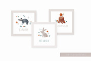 Watercolor woodland adventure, an Animal Illustration by Cute And Wild (Thumbnail 4 of 5)