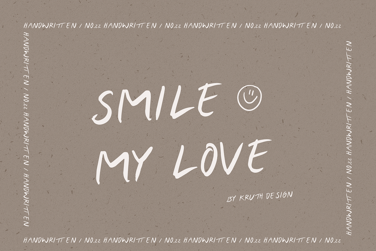 HANDWRITTEN STYLE FONT / mare, a Font by KruthDesign (Photo 6 of 8)