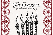 Birthday Clipart, Party Doodles, an Object Graphic by The October Creative (Thumbnail 5 of 6)