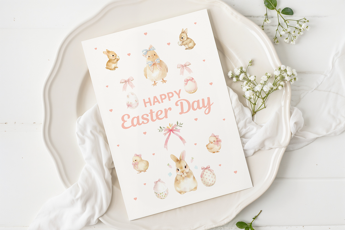 EASTER WATERCOLOR COLLECTION, an Object Graphic by Ann Creative (Photo 5 of 10)