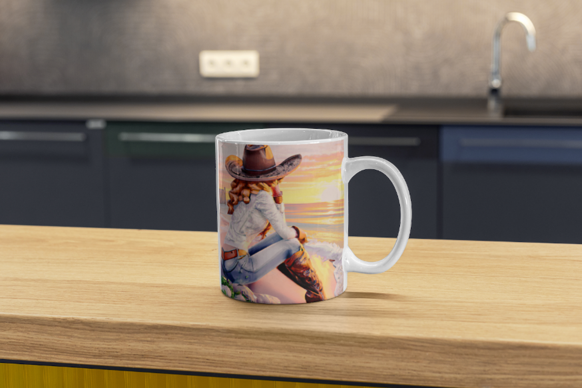 Custom art, Cowgirl bundle, a Social Media Template by Boho Pixel Dust (Photo 6 of 10)