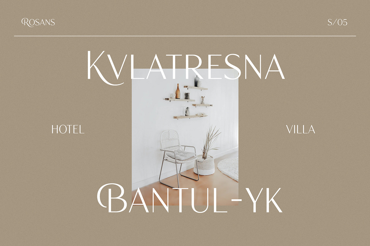 Rosans - Font Duo, a Sans Serif Font by Wacaksara Co. (Photo 6 of 8)