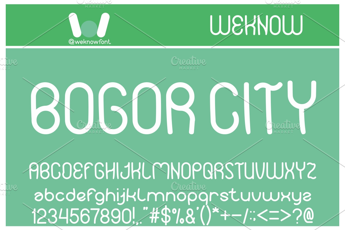 your smile font, a Font by weknow (Photo 4 of 5)