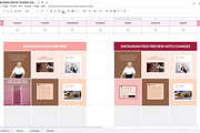 Social Media Planner - Feed Preview, a Social Media Template by WebByAnnie (Thumbnail 4 of 7)