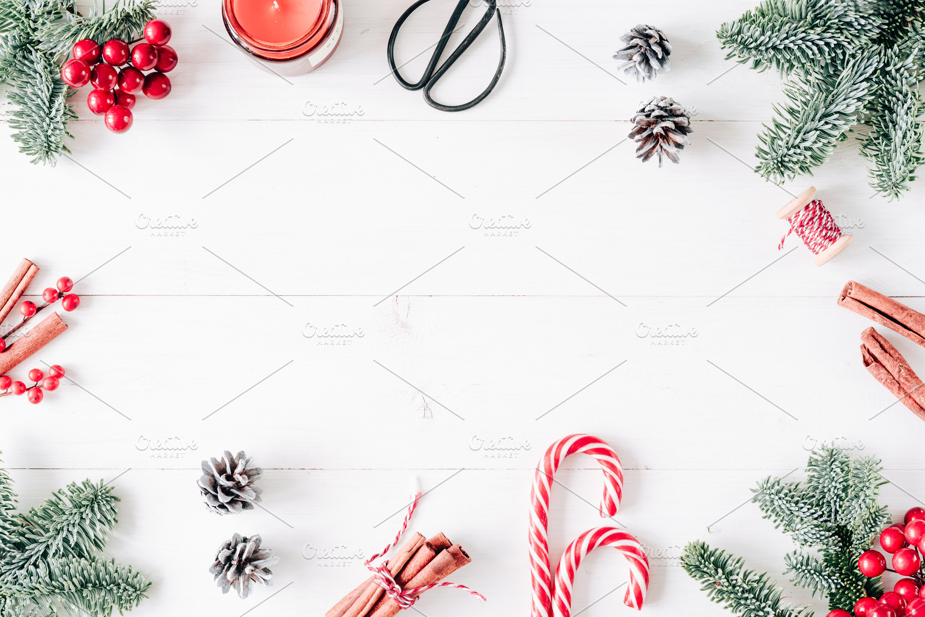 Christmas, New Year composition, a Holiday Photo by Kate Roubin
