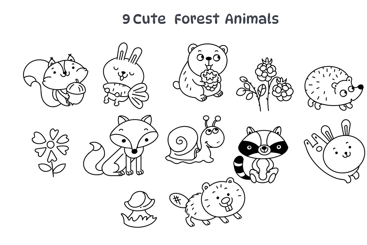 45+ Minimalist Animal SVG Bundle, an Object Graphic by ArtyCats (Photo 6 of 9)