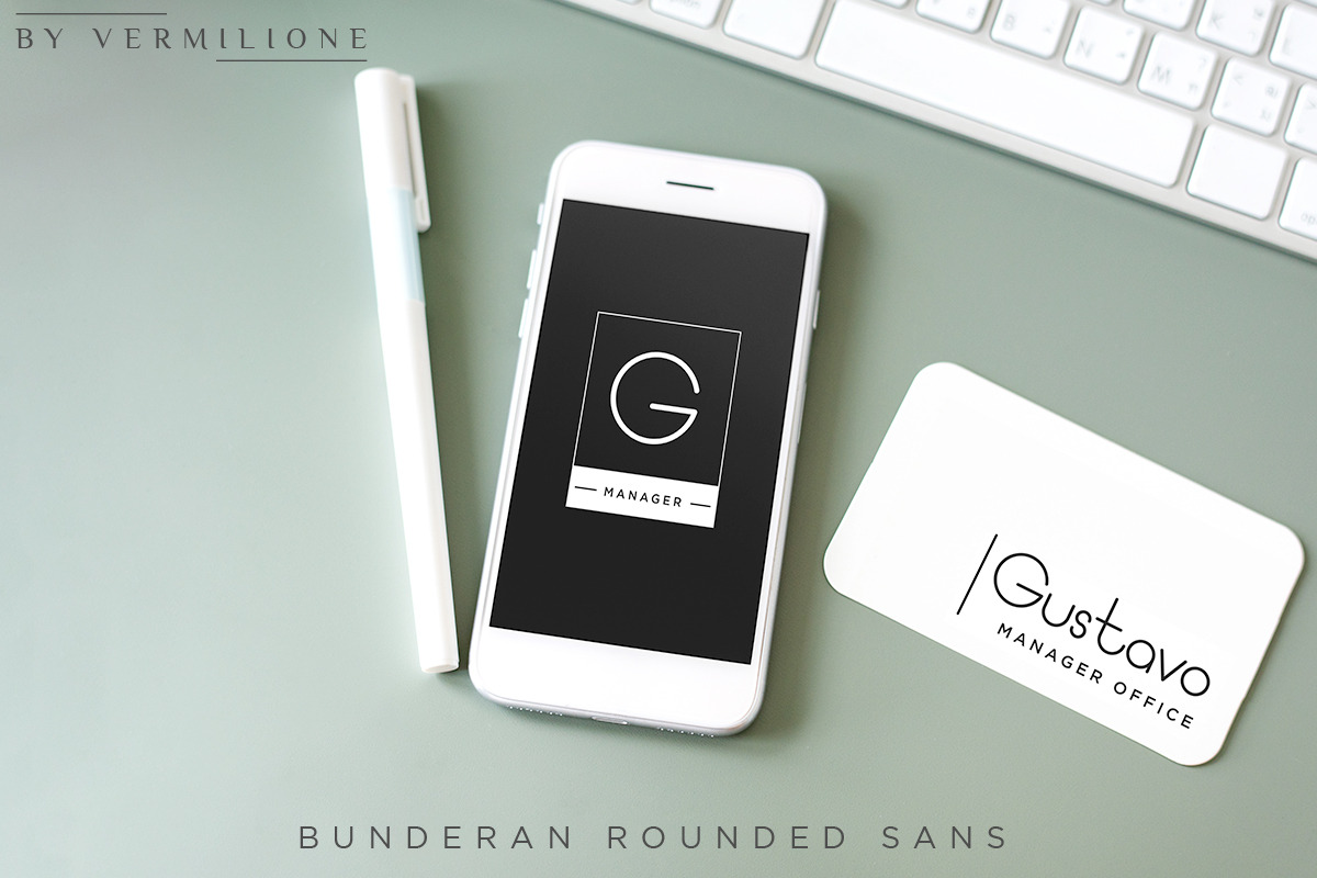 Bunderan Rounded Sans, a Sans Serif Font by Say Studio (Photo 9 of 12)