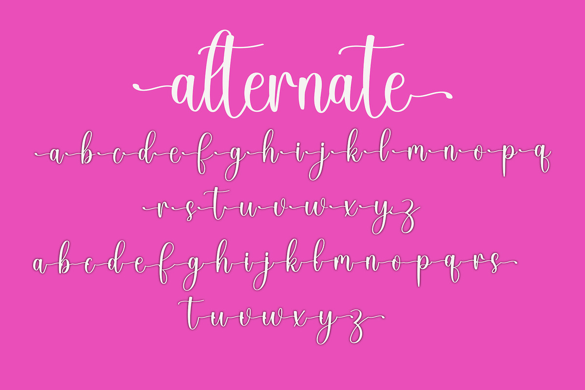 Hair, a Handwritten Font by InermediaSTUDIO (Photo 5 of 7)