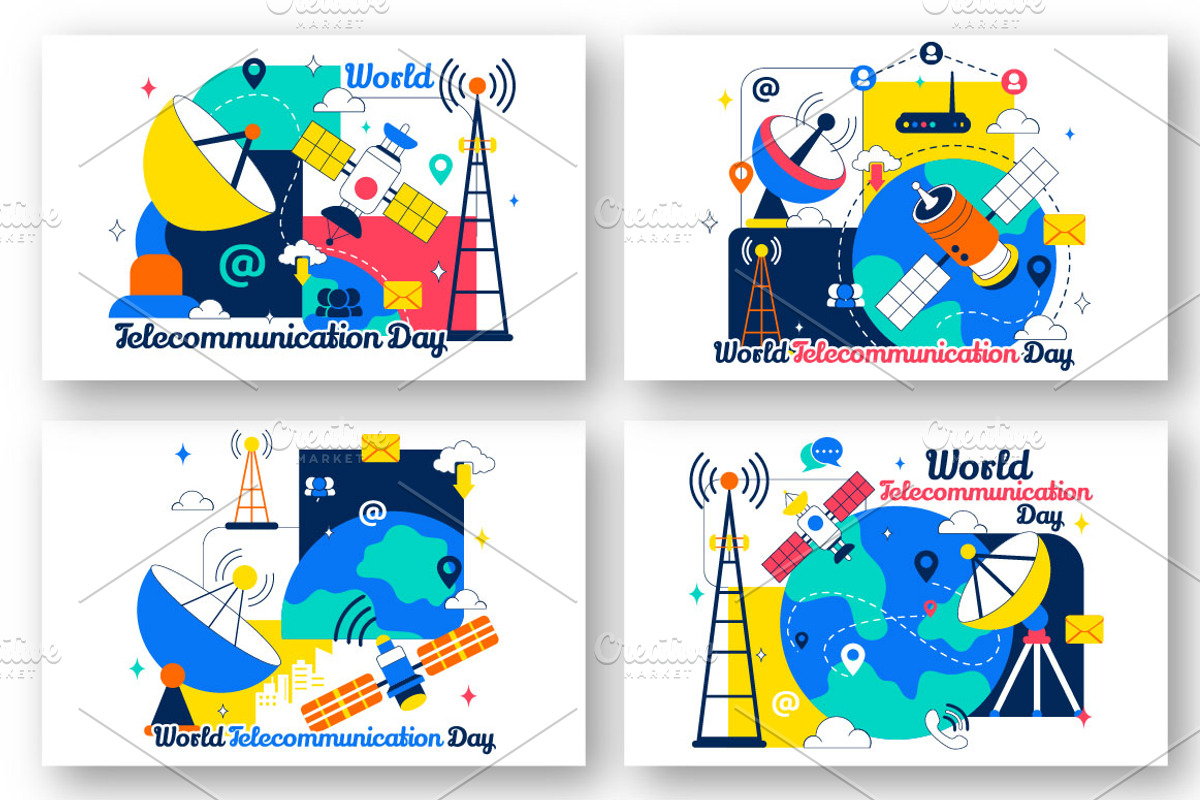 10 World Telecommunication Day, a Technology Illustration by denayunebgt (Photo 2 of 4)