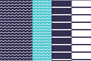 Little Sailor seamless patterns, a Pattern Graphic by White Pony Studio (Thumbnail 2 of 5)