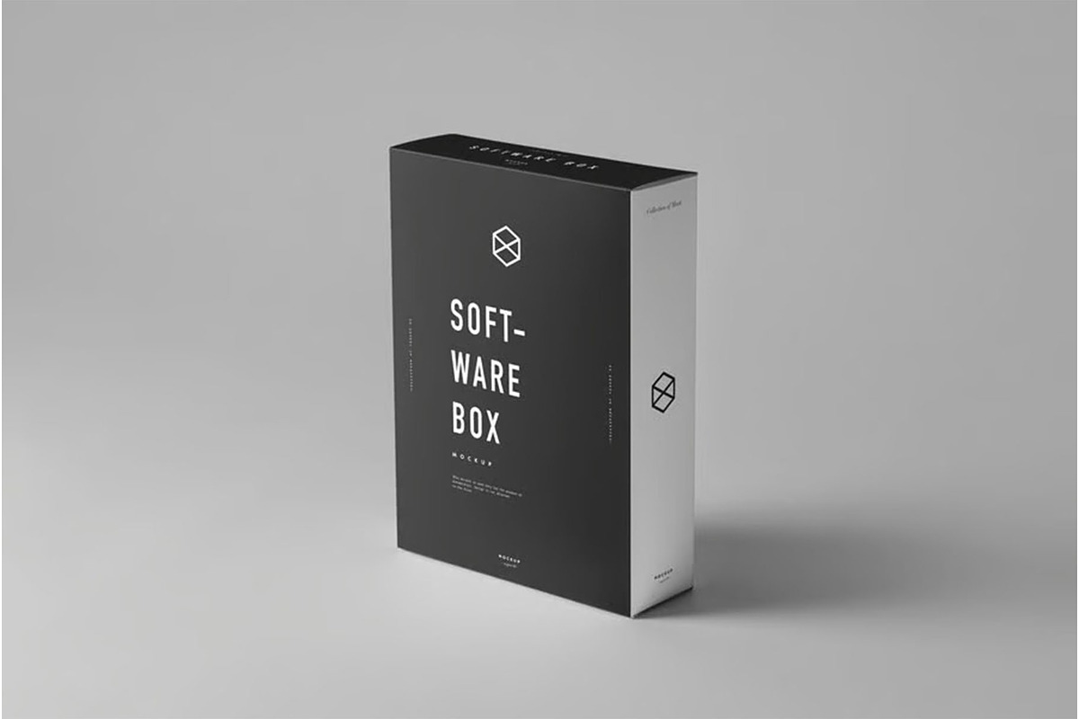 Software Box Mock-up, a Product Mockup by zippypixelstudio (Photo 2 of 12)