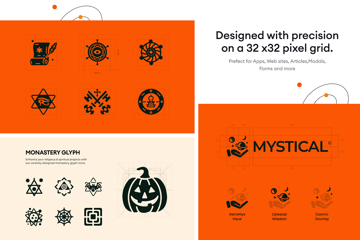 Glyph Mystery Icons, a Solid Icon by Prosymbols (Photo 3 of 6)