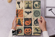 Whimsical Halloween Ephemera Kit, a Seasonal Illustration by Digital Art Mahdiseño (Thumbnail 4 of 9)