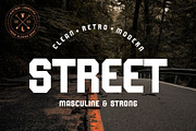 Broken Condensed Sans Serif Font, a Sans Serif Font by Graphicxell (Thumbnail 2 of 6)