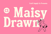 CS Maisy Drawn, a Serif Font by Craft Supply Co. (Thumbnail 1 of 8)