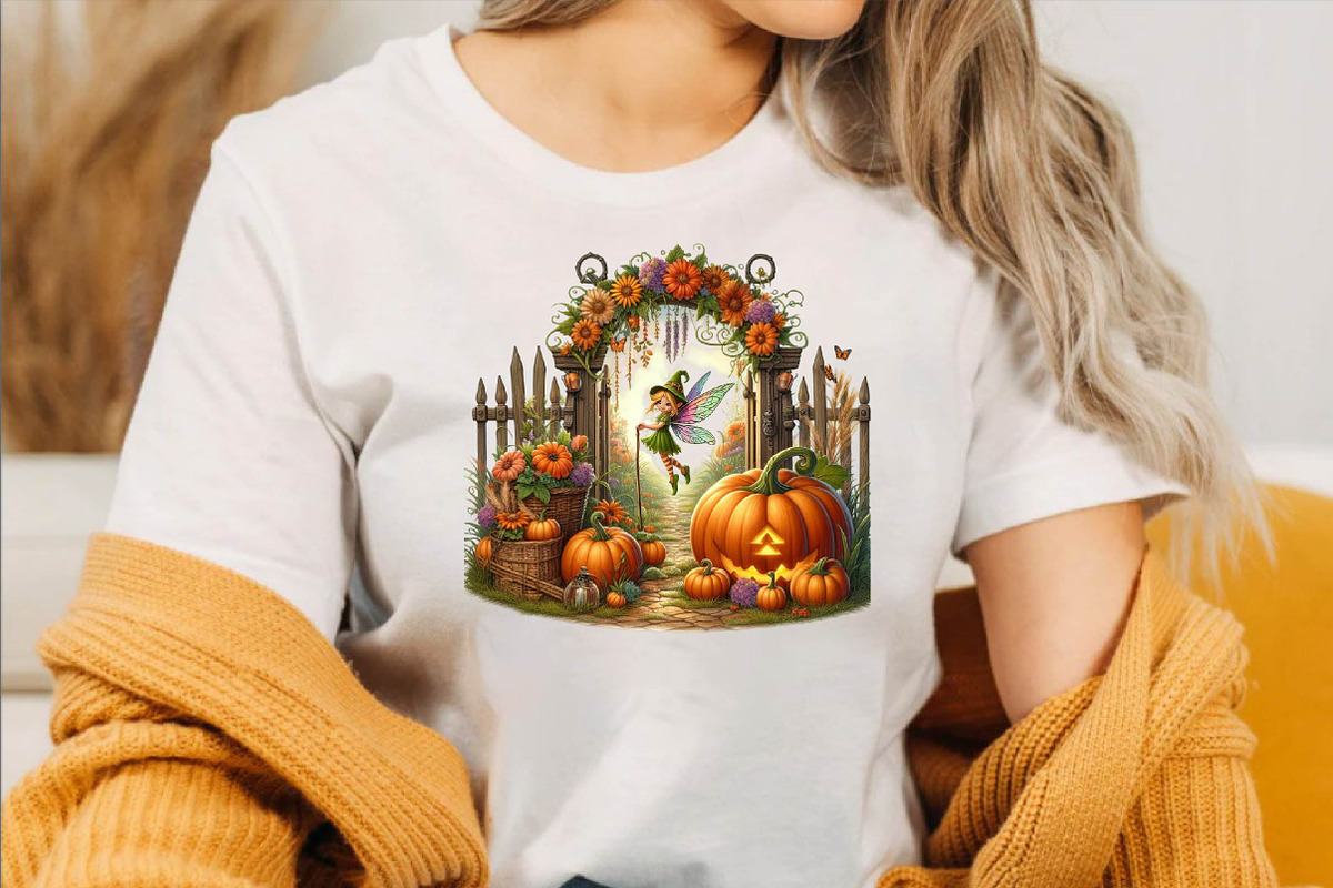 Fairy House Halloween Sublimation C, an Illustration by SVGArt (Photo 3 of 8)