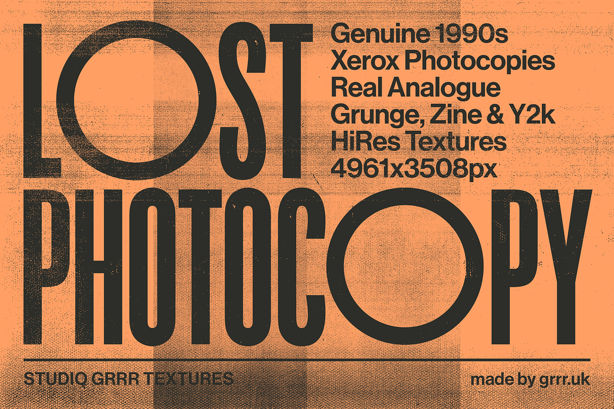 Lost & Found Photocopy Bundle, a Texture Graphic by Studio GRRR (Photo 15 of 16)