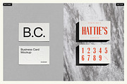 Embossed Business Card Mockup, a Product Mockup by mockstar (Thumbnail 2 of 8)