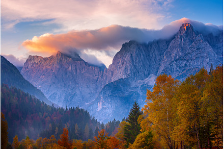Triglav mountain peak at sunrise, a Nature Photo by Nature and travel