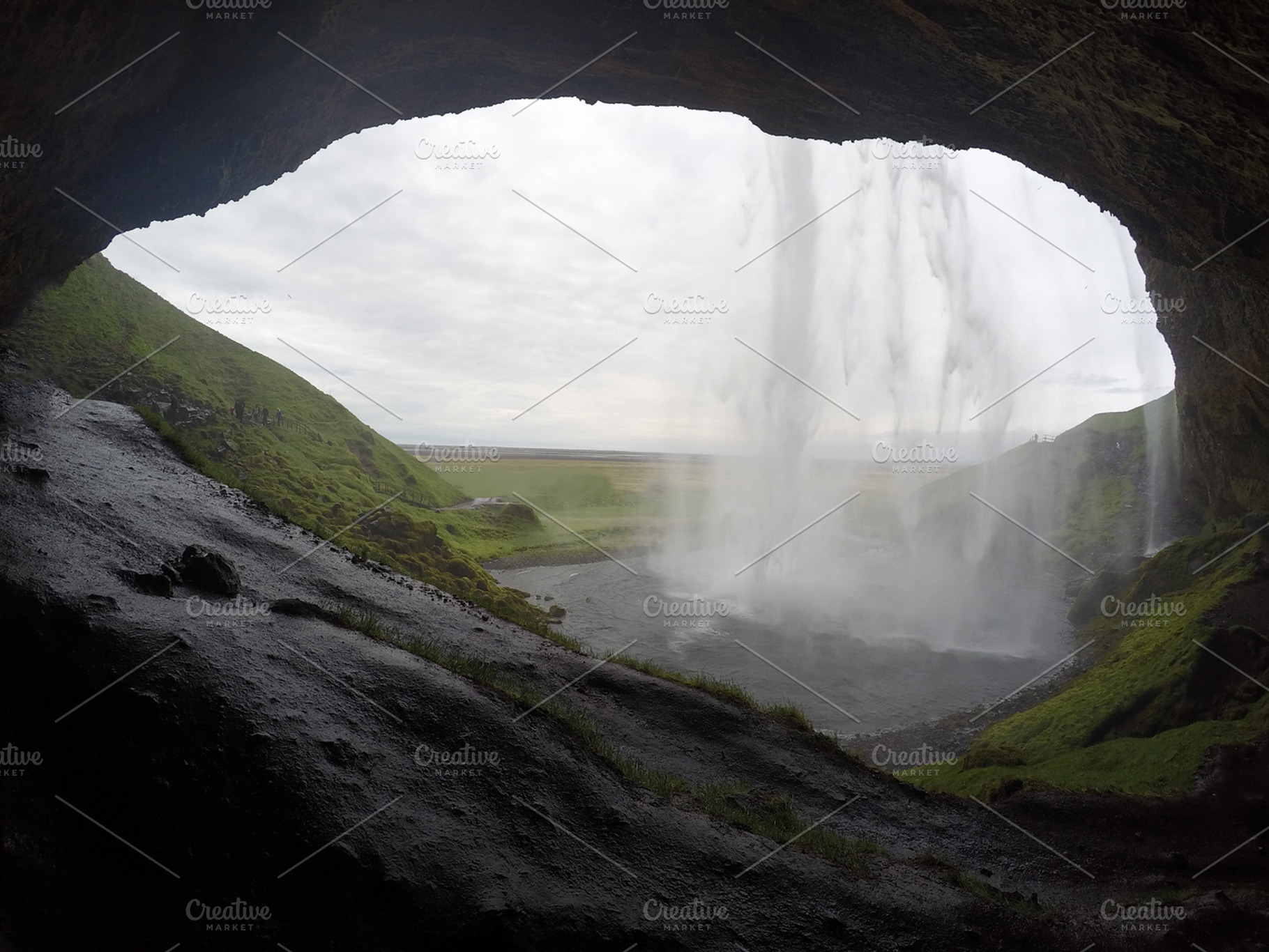 Seljalandsfoss iceland containing seljalandsfoss, waterfall, and iceland, a Nature Photo by Topographically