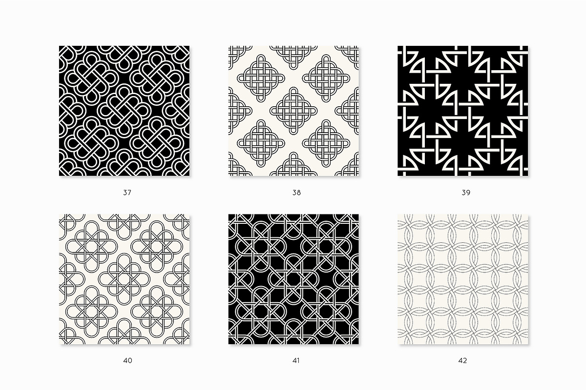 Celtic Seamless Patterns, a Pattern Graphic by Curly_Pat (Photo 9 of 11)