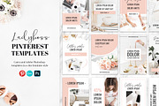 SALE! Ladyboss Pinterest Templates, a Social Media Template by SwitzerShop (Thumbnail 1 of 8)