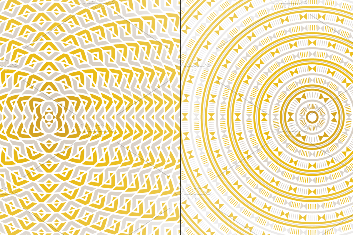 Circular Metallic Patterns preview 6