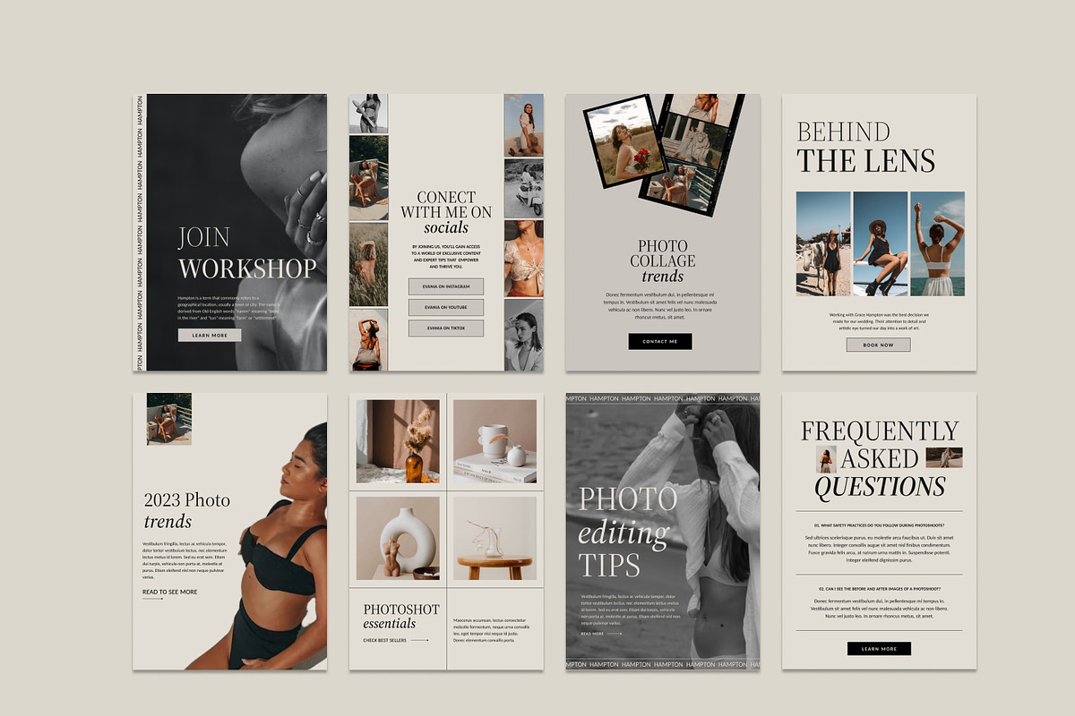 Hampton | Canva Email Templates, an Email Template by Lavinia Visuals (Photo 6 of 8)