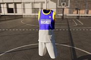 Jersey Basket Mockup, an Apparel Mockup by Mockupnine (Thumbnail 4 of 10)