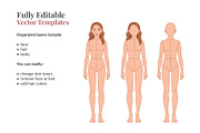 Preteen Fashion Croquis Bundle, a Person Illustration by Shorena Fashion Draws (Thumbnail 5 of 13)