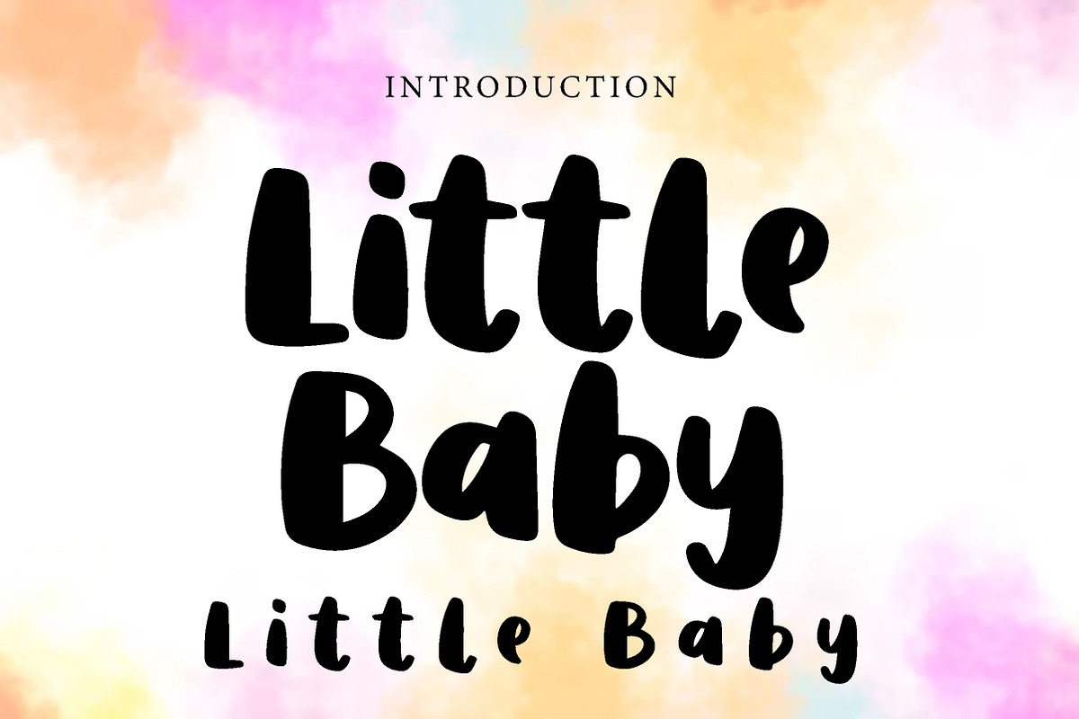 Little Baby, a Slab Serif Font by Wow Magic (Photo 1 of 3)