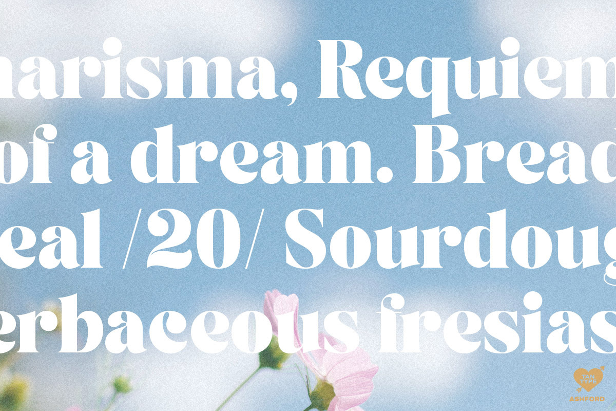 Tan Ashford Font Free Downloadv - UIFreebies