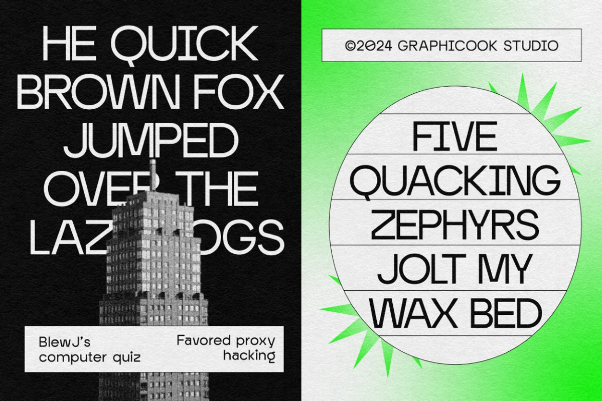 Geomisans, a Sans Serif Font by graphicook (Photo 8 of 10)