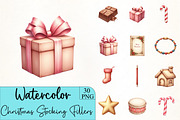 Christmas Stocking Fillers Cliparts, an Illustration by CrexoraLab (Thumbnail 1 of 5)