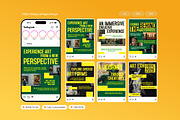 Art Exhibition - Instagram Post, a Social Media Template by Izdihaar_Studio (Thumbnail 1 of 4)