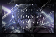 NEURA - Futuristic & Galaxy Font, a Font by Brainwave (Thumbnail 6 of 9)