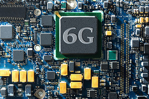 6G Processor Chip on Advanced Circuit Board, a Technology Photo by Davizro's Market