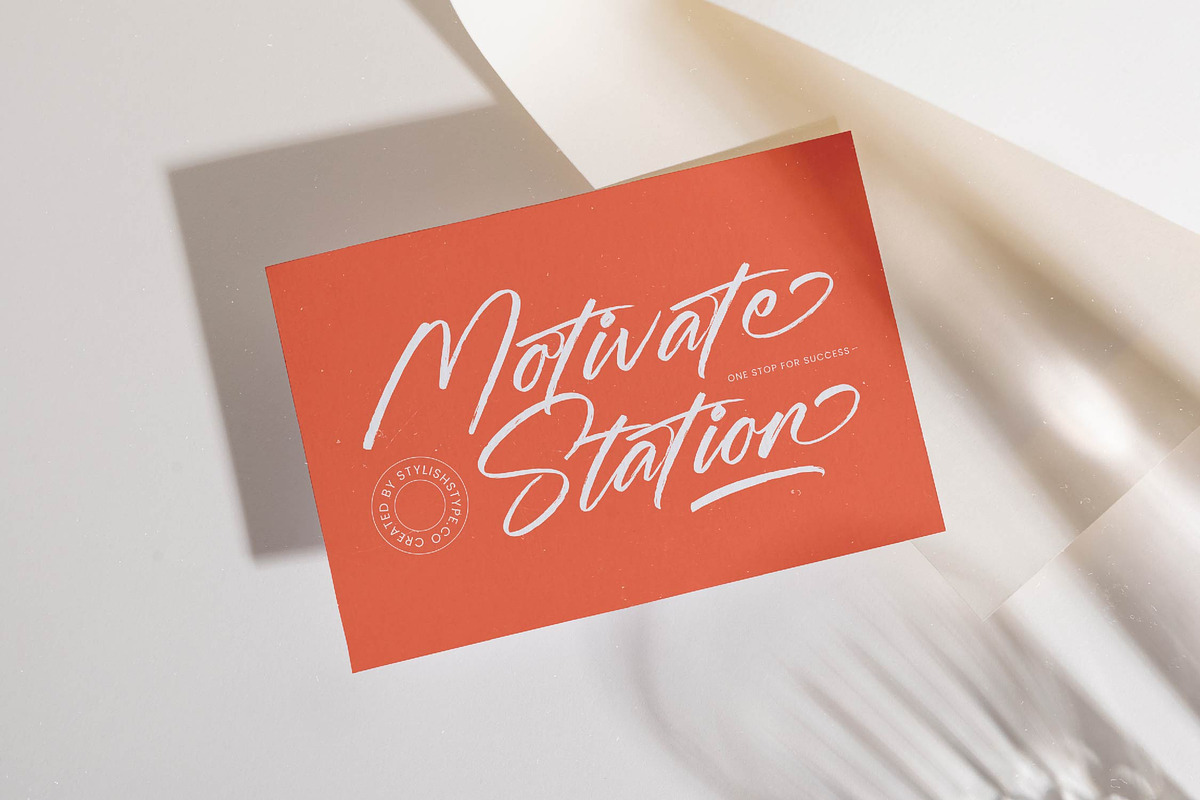 Fullgate Displant Bold Brush Font, a Script Font by stylishtype.co (Photo 4 of 20)