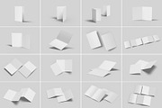 A4 Bifold Brochure Mockup Bundles, a Brochure Template by Graphic Aesthetic (Thumbnail 3 of 20)