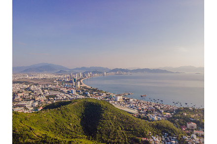 Aerial view over Nha Trang city, an Architecture Photo by Elizaveta Galitskaya