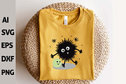 Soot Sprite Soot Ball Vector Clipart, an Object Illustration by ARTify Illustrations (Thumbnail 3 of 5)