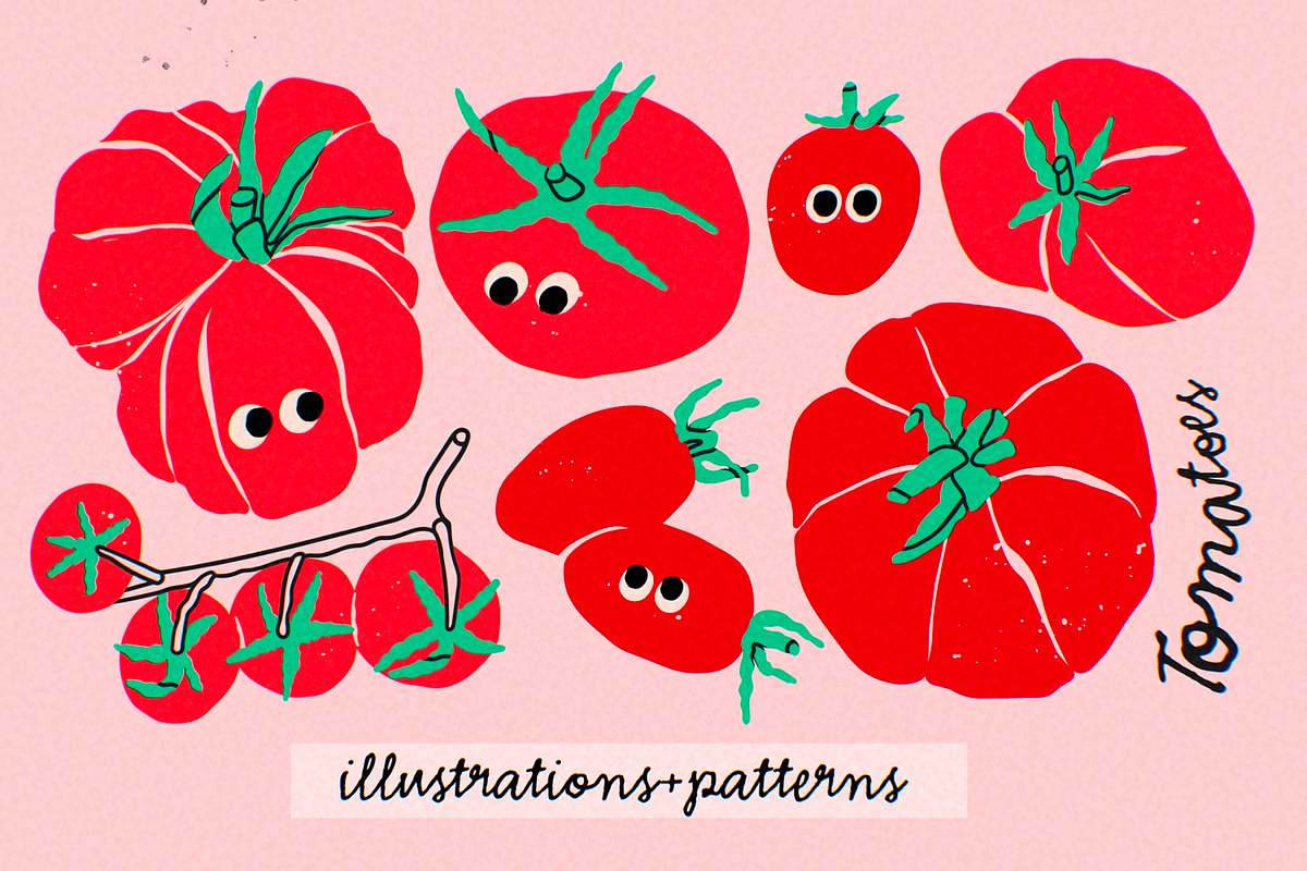 Tomatoes, a Food Illustration by Twisted Tail (Photo 1 of 6)