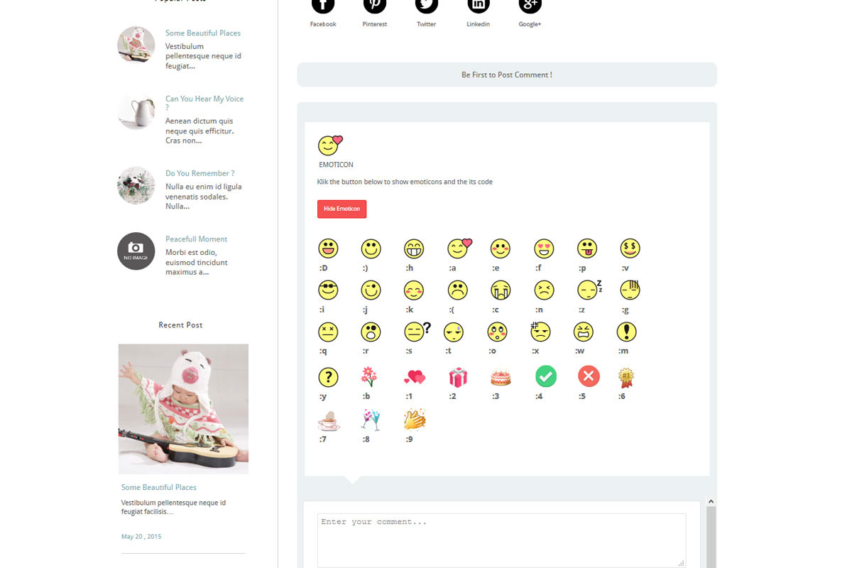 Blogger Template - Silent Wish, a Websites & App Template by Vefio Themes (Photo 3 of 5)