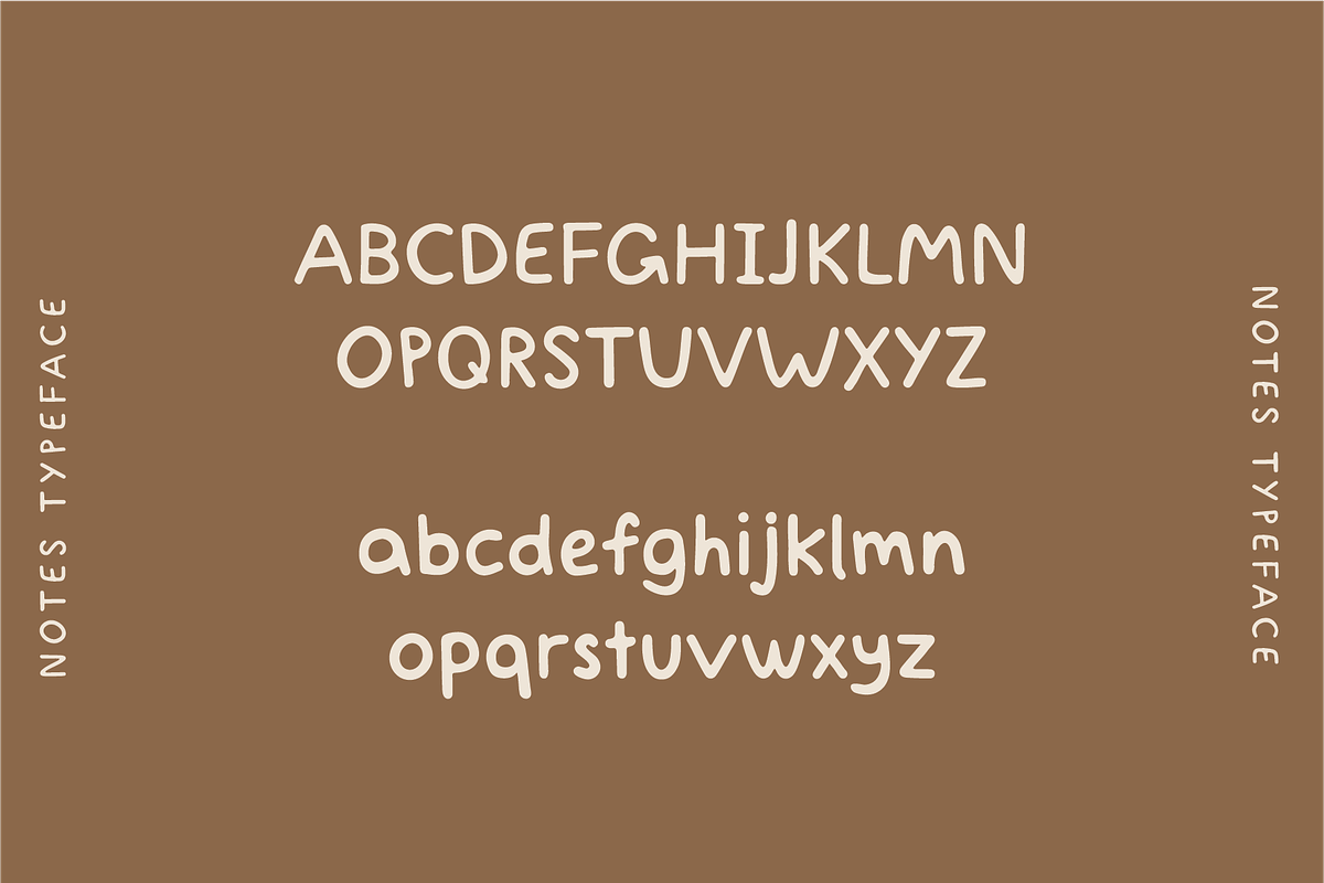 Notes Handwritten Font, a Font by Kind October Studio (Photo 2 of 7)