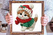 Christmas Latch Hook Crochet Yarn, an Illustration by SinaCreation (Thumbnail 6 of 7)