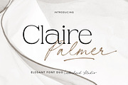 Claire Palmer- Elegant Font Duo, a Serif Font by Letterhend Studio (Thumbnail 1 of 9)